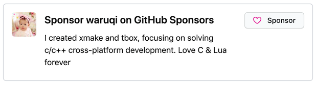GitHub Sponsor